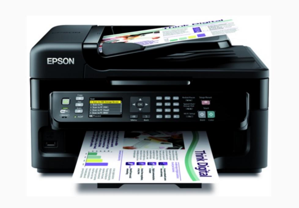Epson WorkForce WF-2548 NEW Printer Reset